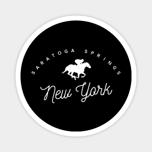 Saratoga Springs New York Horse Racing Magnet